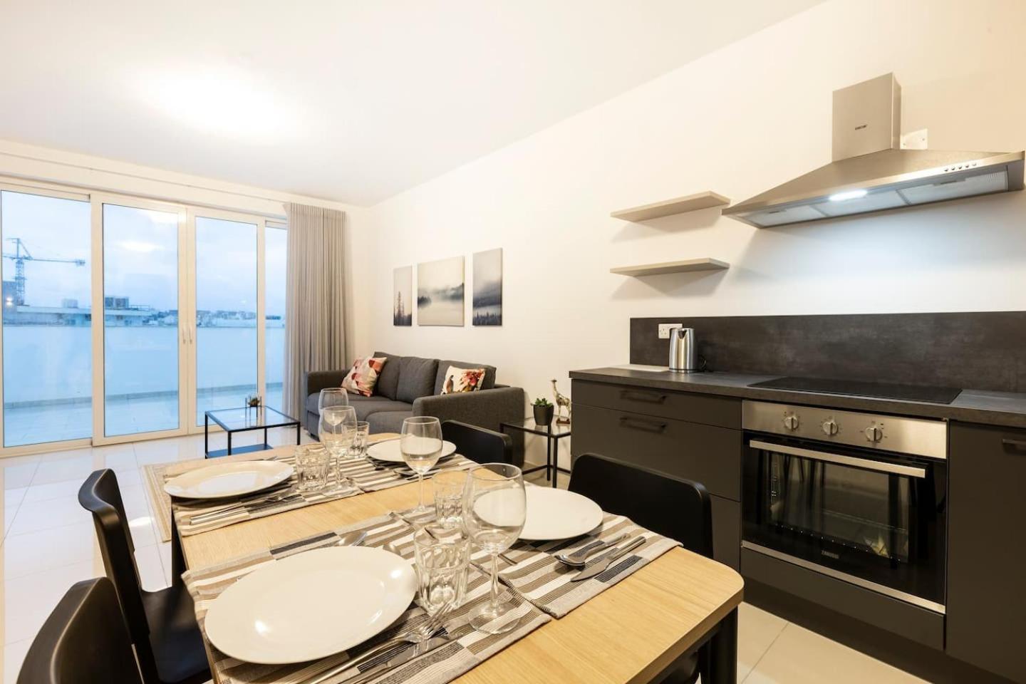 Beautiful Central Penthouse 1Br Ta Xbiex Eksteriør bilde